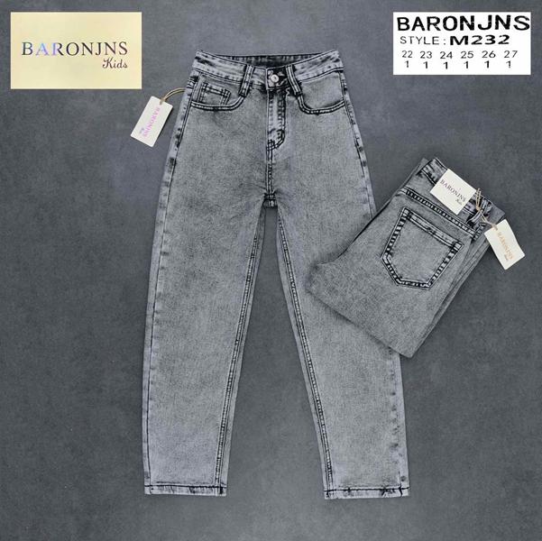 Джинсы Jeans Club (23-28) M232 grey (деми)