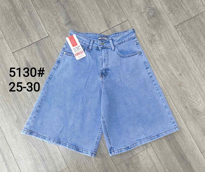Шорты Jeans Club (25-30) 5130 l.blue (лето)