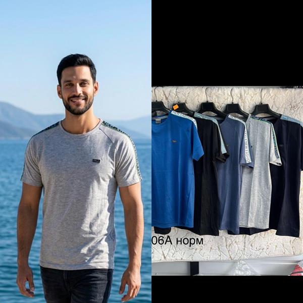 Футболка Lina (XL-3XL) 06A mix (лето)