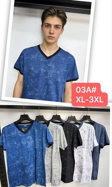 Футболка Lina (6XL-8XL) 03B mix (лето)