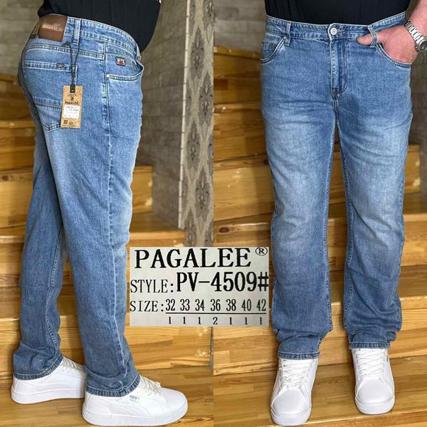 Джинсы Pagalee (32-42) PV4509 blue (деми)