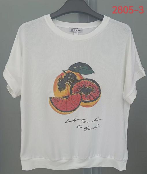 Футболка LIDA (52-62) 2805-3 white (лето)