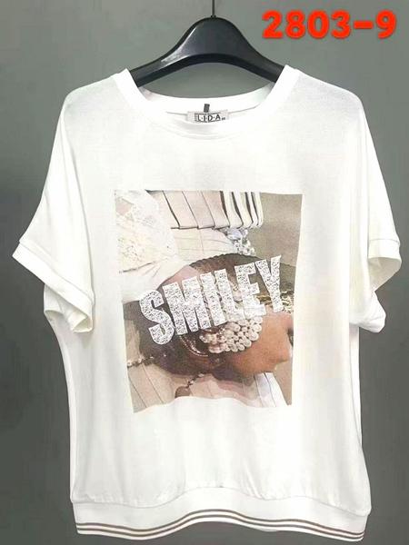 Футболка LIDA (52-62) 2803-9 white (лето)