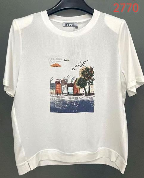 Футболка LIDA (52-62) 2770 white (лето)