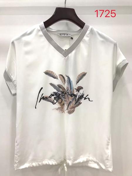 Футболка LIDA (52-62) 1725 white (лето)