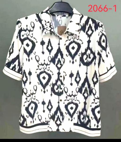 Футболка LIDA (52-62) 2066-1 white-black (лето)