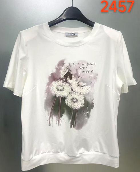 Футболка LIDA (52-62) 2457 white (лето)