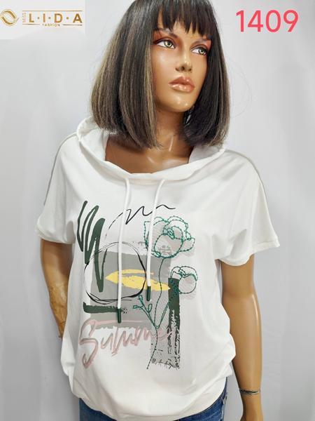 Футболка LIDA (52-62) 1409 white (лето)