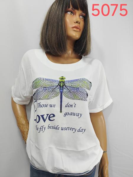 Футболка LIDA (52-62) 5075 white (лето)