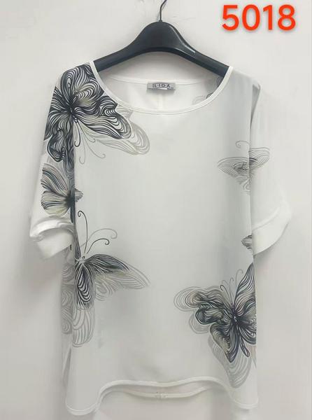 Блузка LIDA (52-62) 5018 white (лето)