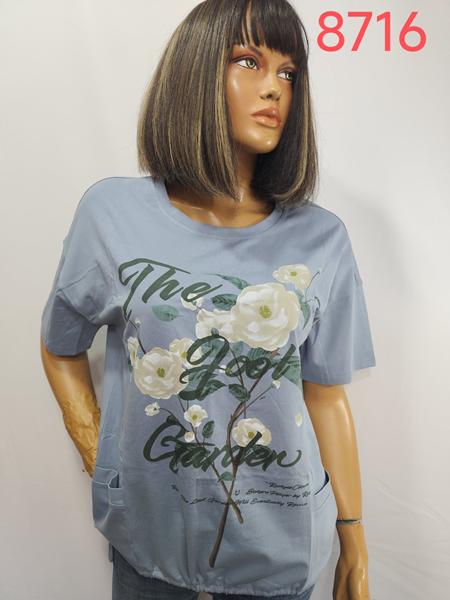 Футболка LIDA (52-62) 8716 grey (лето)