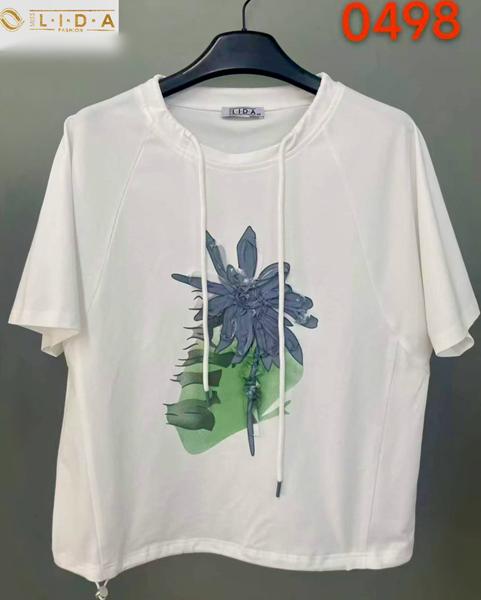 Футболка LIDA (52-62) 0498 white (лето)