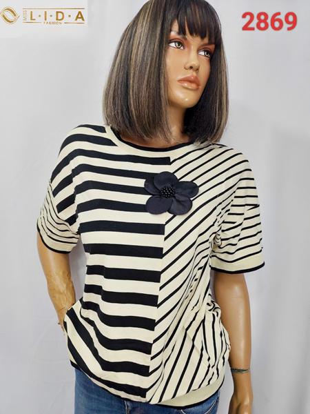 Футболка LIDA (52-62) 2869 beige (лето)