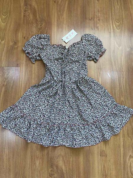 Платье RSV (134-158) 302 black-l.blue (лето)