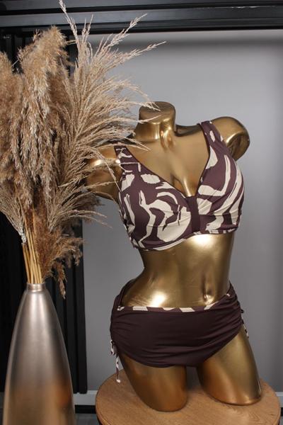 Купальник Sun&Sea (50-58) W89472 chocolate (лето)