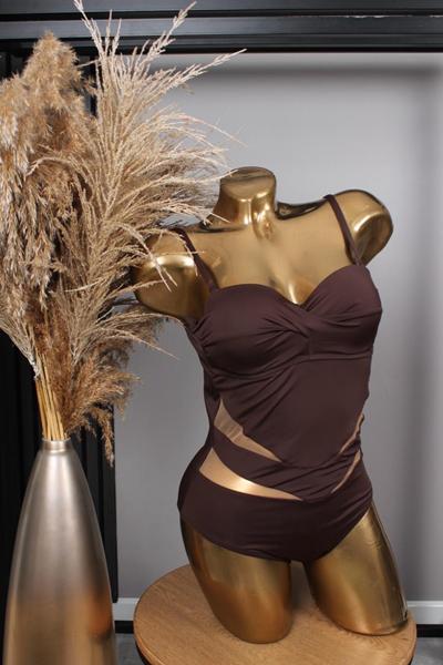 Купальник Sun&Sea (38-46) W89548 chocolate (лето)