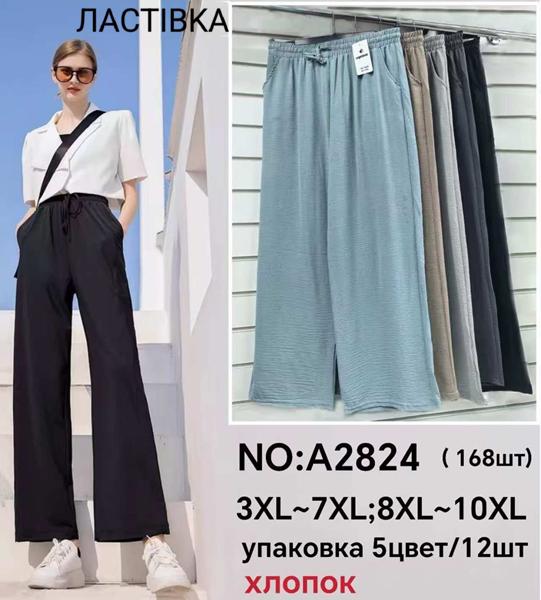 Штаны Giang (3XL-10XL) A2824 mix (деми)