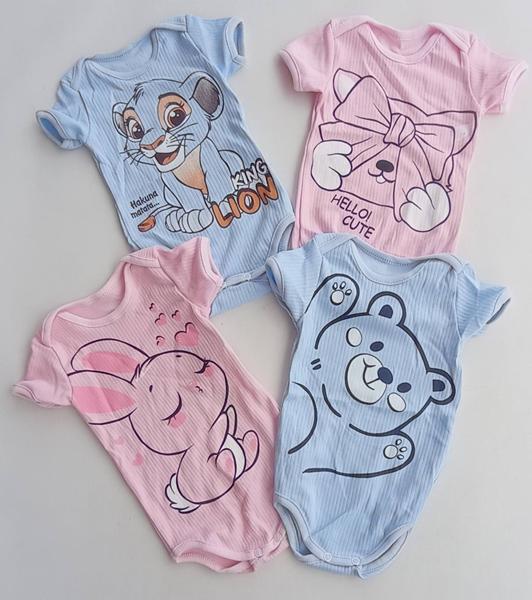 Боди Meloria (20-26) ML5704 pink кошка (лето)