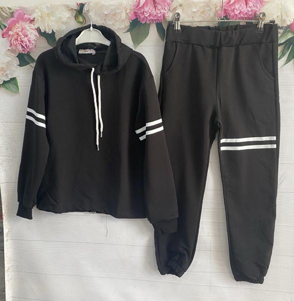 Костюм спорт Miki Maki (9-12) MM914 black (деми)