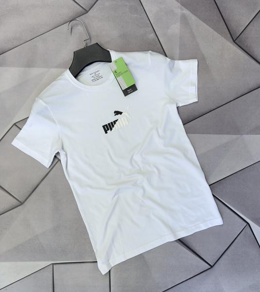 Футболка Rassul (S-2XL) 66972 white (лето)