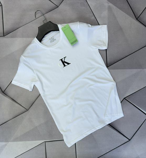 Футболка Rassul (S-2XL) 67003 white (лето)