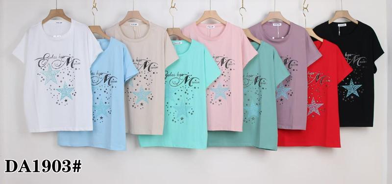 Футболка Xie (58-65) DA1203-0 mix (лето)