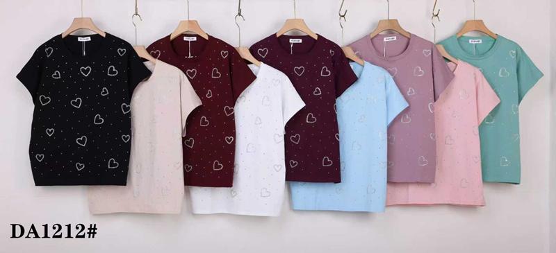 Футболка Xie (54-62) DA1212 mix (лето)