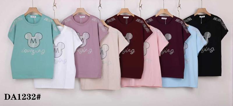 Футболка Xie (54-62) DA1233 mix (лето)