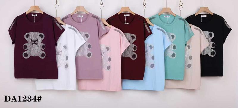 Футболка Xie (54-62) DA1234 mix (лето)