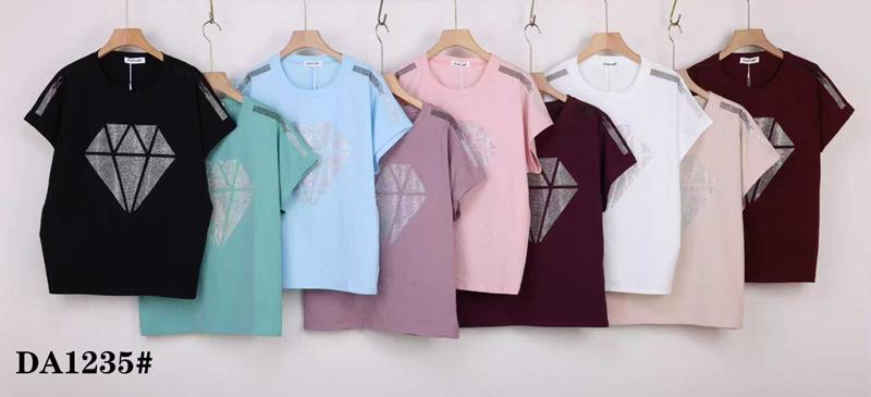 Футболка Xie (54-62) DA1235 mix (лето)