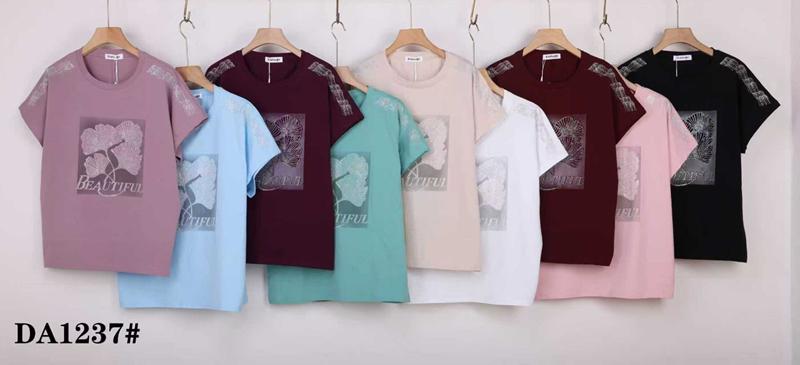 Футболка Xie (54-62) DA1237 mix (лето)