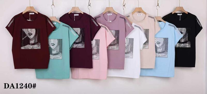 Футболка Xie (54-62) DA1240 mix (лето)