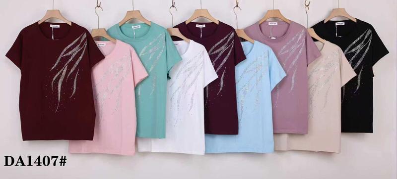 Футболка Xie (58-65) DA1407 mix (лето)