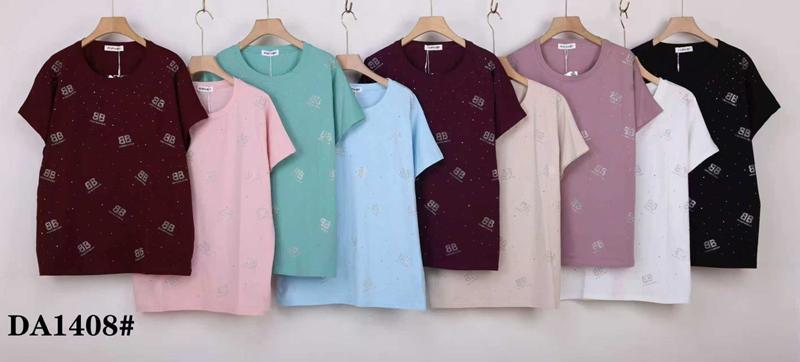 Футболка Xie (58-65) DA1408 mix (лето)