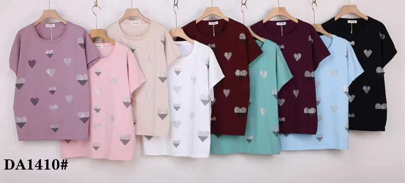 Футболка Xie (58-65) DA1410 mix (лето)