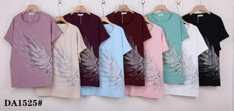 Футболка Xie (62-70) DA1525 mix (лето)