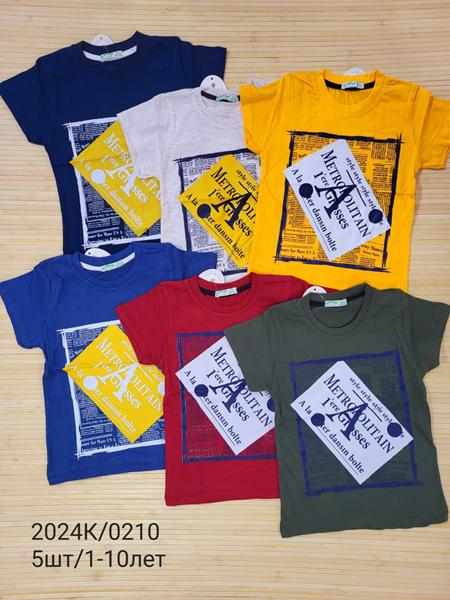 Футболка Miki Maki (1-10) 0210 yellow (лето)