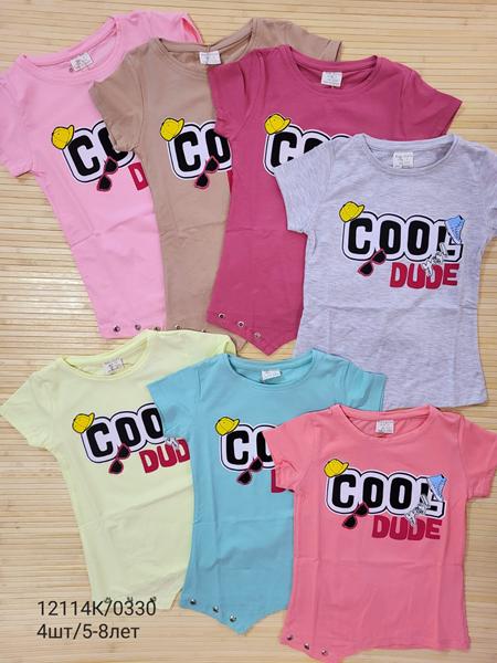 Футболка Miki Maki (1-4) 12114K yellow (лето)