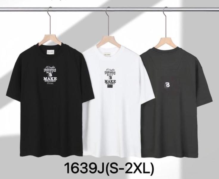 Футболка Ale-Ate (S-2XL) 1639J black (лето)