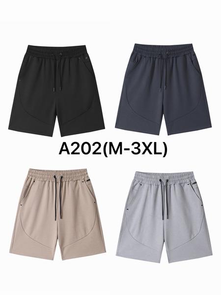 Шорты Ale-Ate (M-3XL) A202 black (лето)