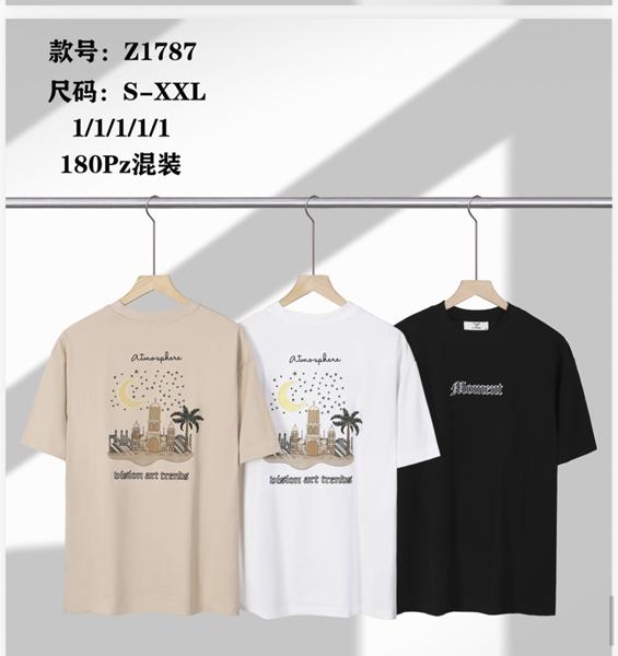 Футболка Ale-Ate (S-2XL) Z1787 white (лето)