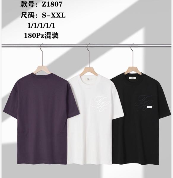 Футболка Ale-Ate (S-2XL) Z1807 black (лето)