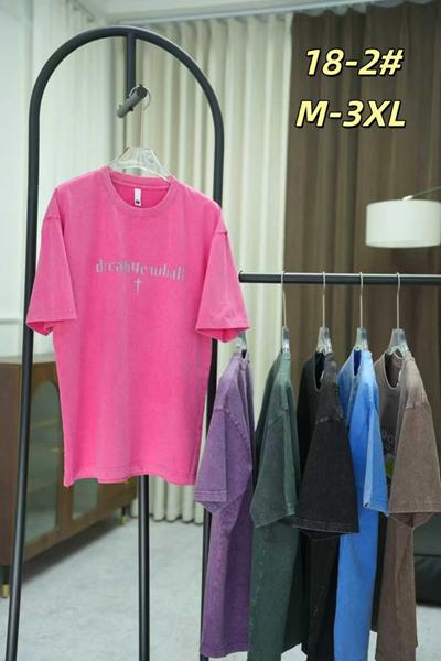 Футболка Xie (M-3XL) 18-2 pink (лето)