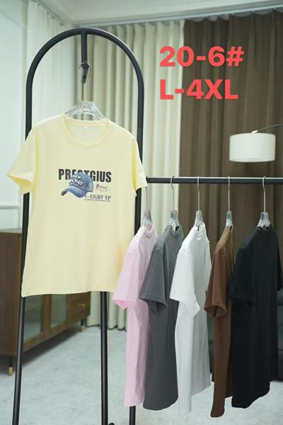 Футболка Xie (L-4XL) 20-6 brown (лето)