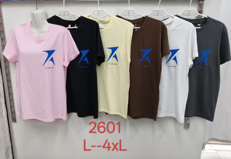 Футболка Xie (L-4XL) 2601 brown (лето)