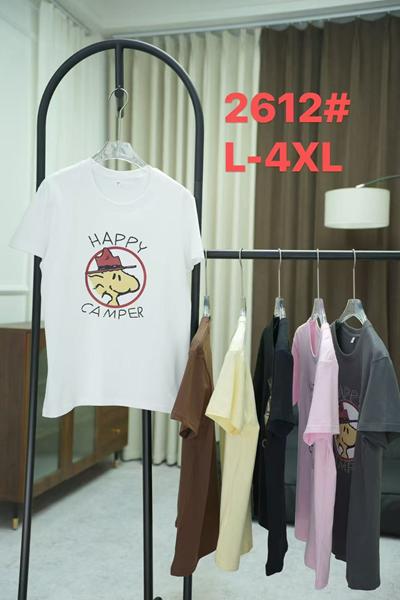 Футболка Xie (L-4XL) 2612 pink (лето)