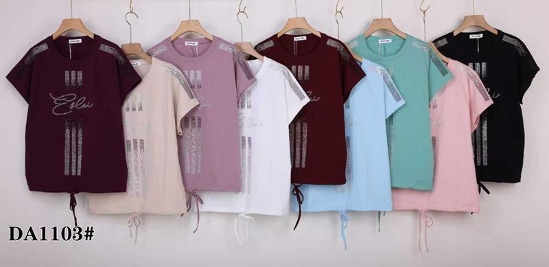 Футболка Xie (54-62) A1103 mix (лето)