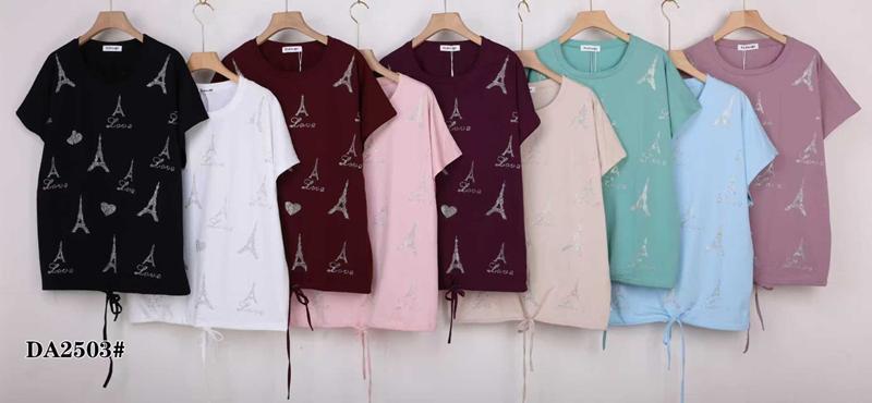 Футболка Xie (58-65) DA2503 mix (лето)