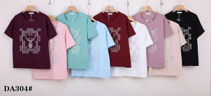 Футболка Xie (54-62) DA304 mix (лето)