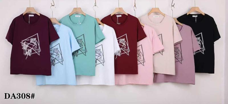 Футболка Xie (54-62) DA308 mix (лето)